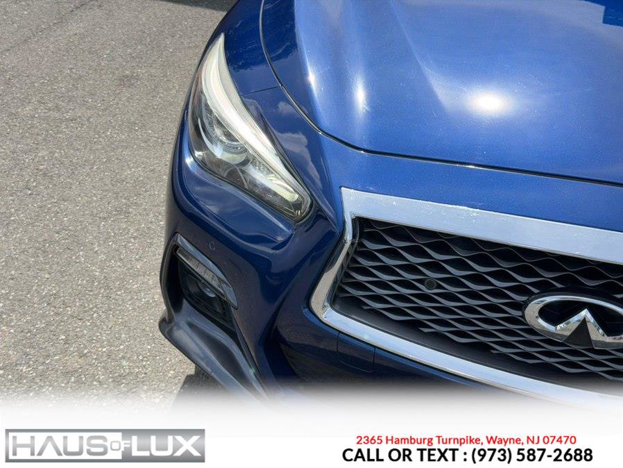 Used 2018 INFINITI Q50 Red Sport 400 w/ Sensory Package (Sport) AWD/4WD image 10