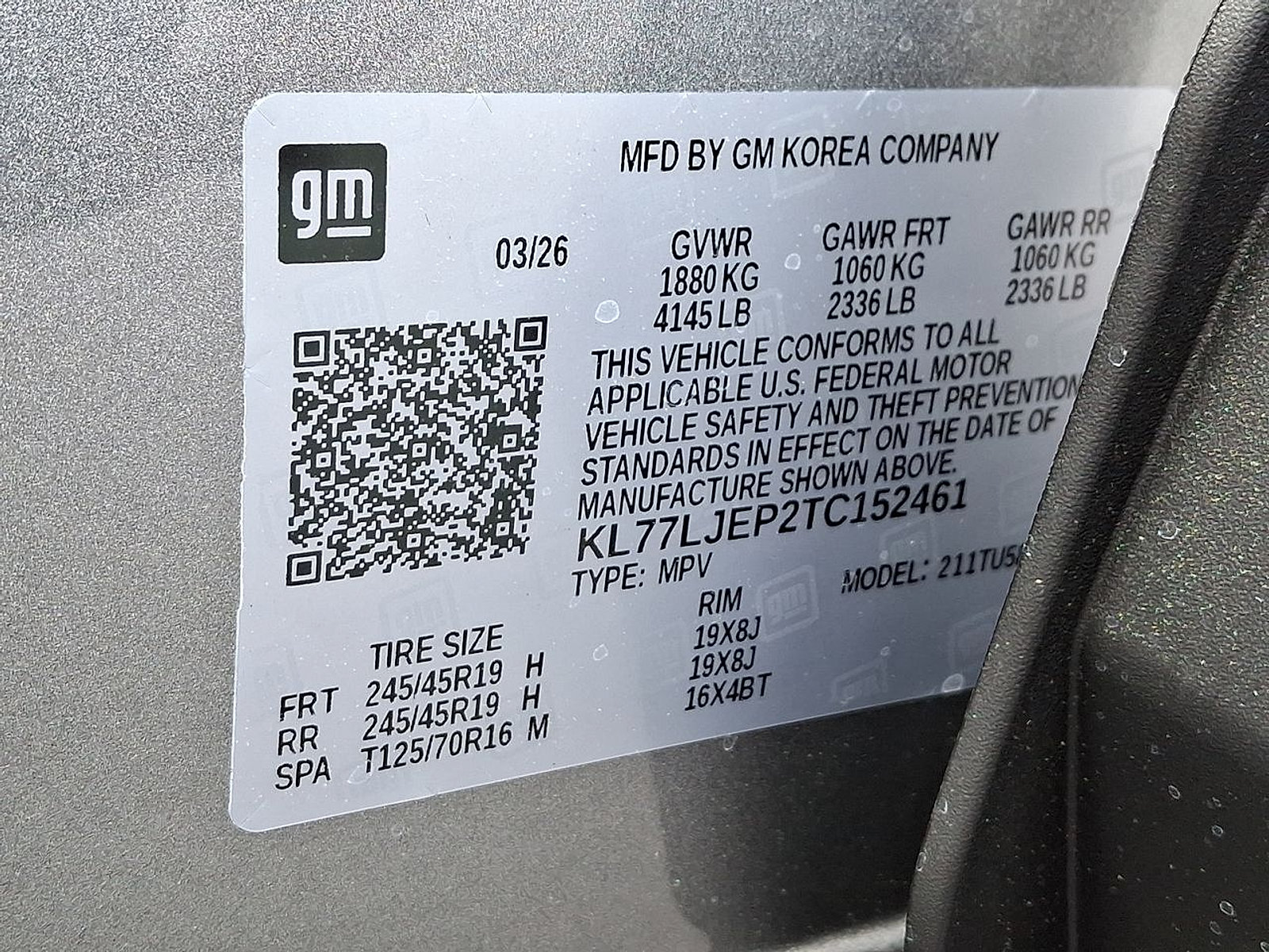 New 2026 Chevrolet Trax RS w/ Driver Confidence Package FWD image 18