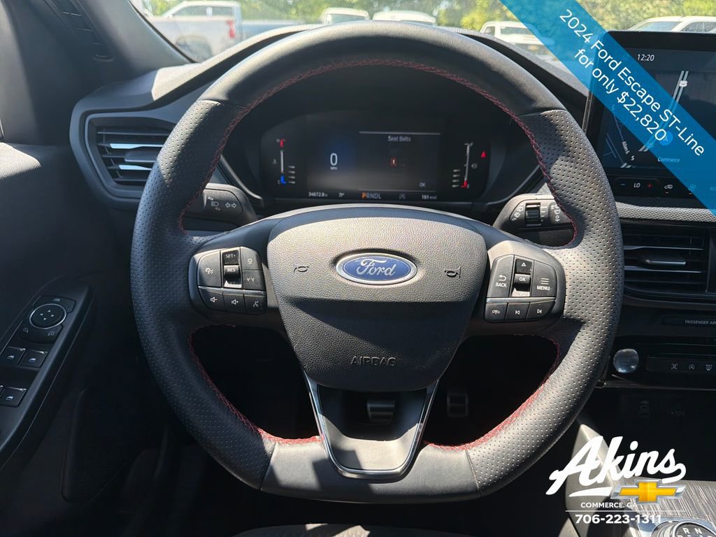 Used 2024 Ford Escape ST-Line w/ Tech Pack #1 FWD image 22