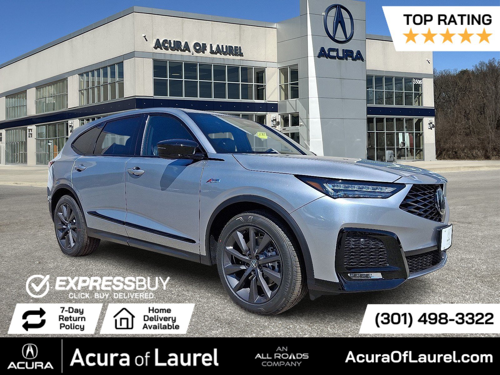 New 2026 Acura MDX A-Spec AWD/4WD image 1