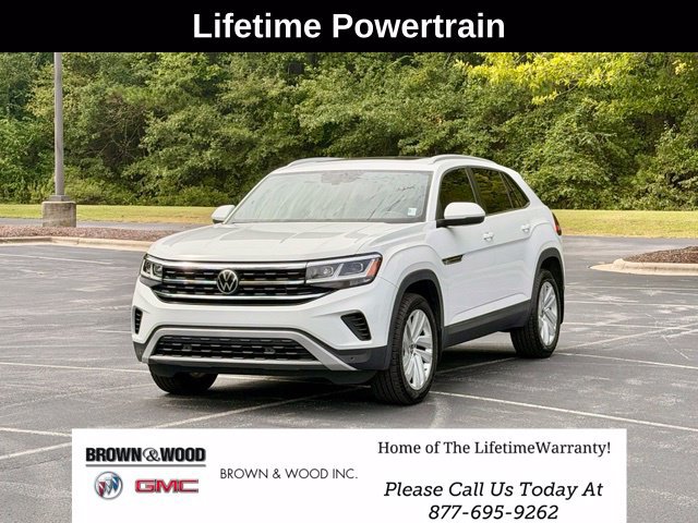 Used 2020 Volkswagen Atlas Cross Sport SE w/ Panoramic Sunroof Package FWD image 1