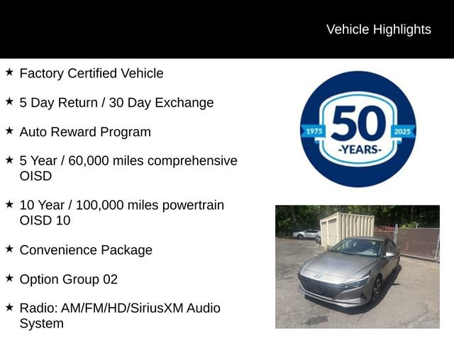 Used 2023 Hyundai Elantra SEL w/ Convenience Package FWD image 5