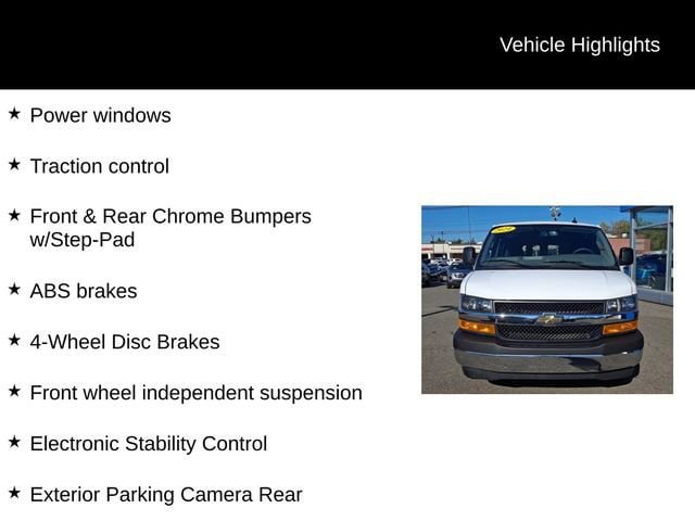 Used 2024 Chevrolet Express 2500 w/ Driver Convenience Package RWD image 12
