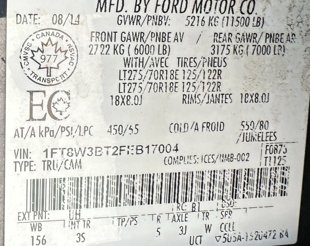 Used 2015 Ford F350 XLT w/ XTR Plus Package image 34