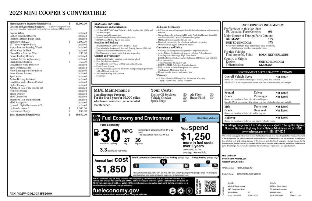Used 2023 MINI Cooper S image 3
