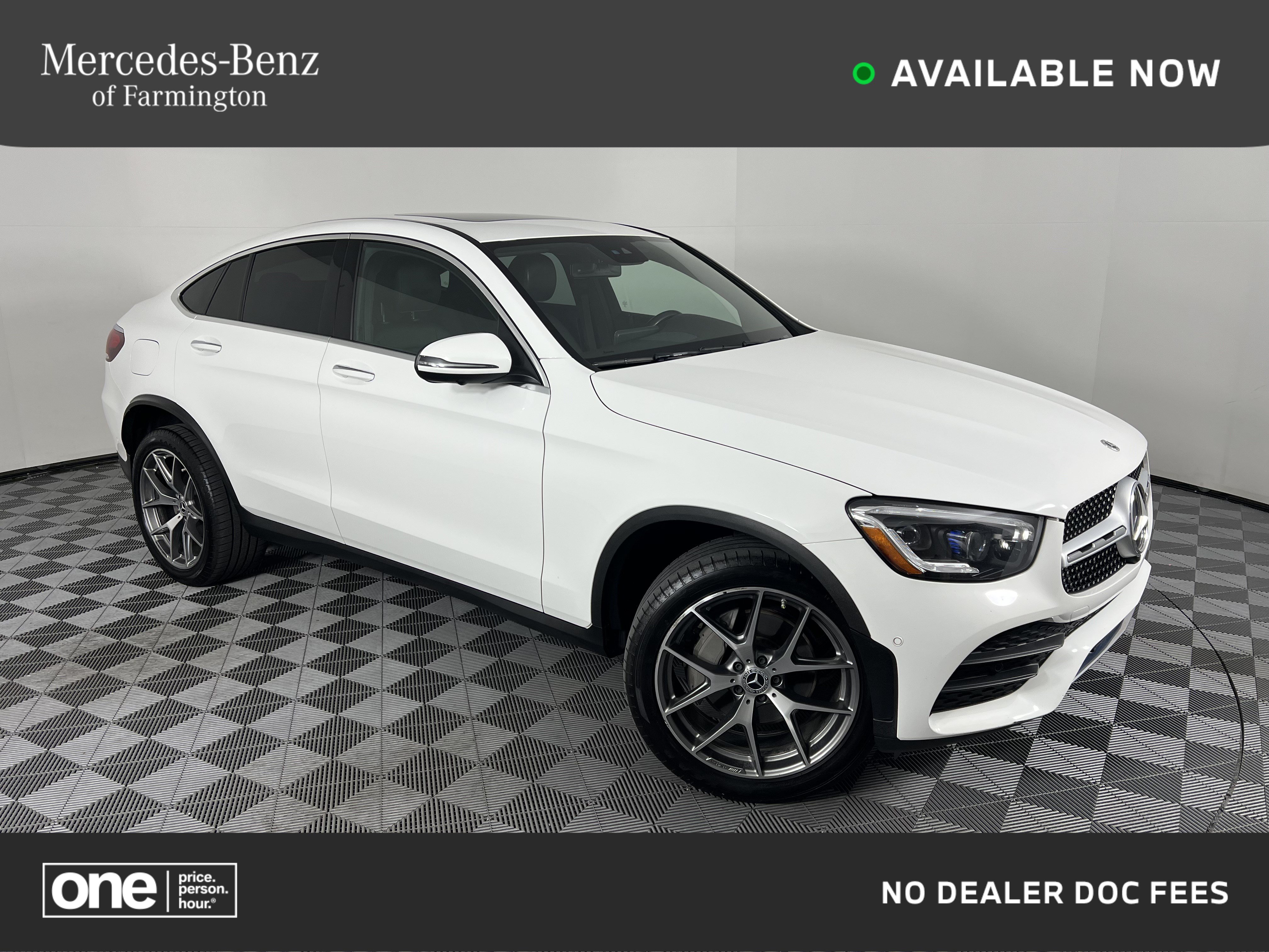 Certified 2021 Mercedes-Benz GLC 300 4MATIC Coupe image 1