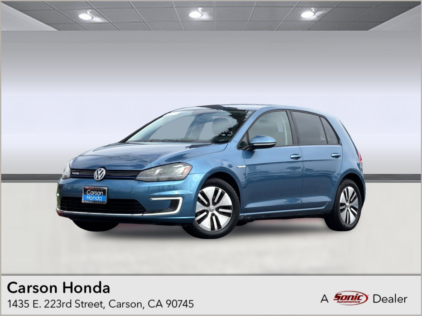 Used 2015 Volkswagen e-Golf SEL Premium FWD image 1