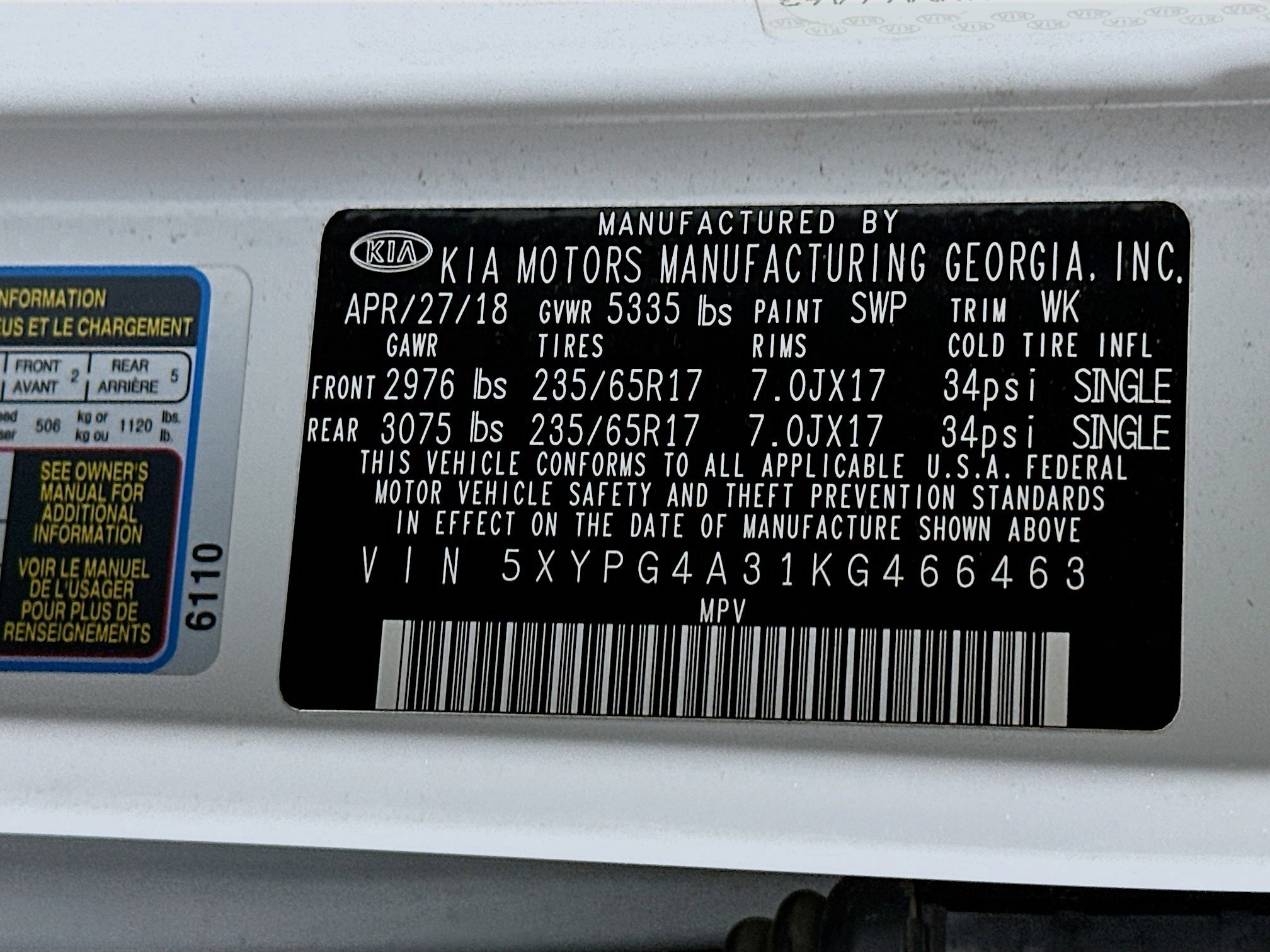 Used 2019 Kia Sorento LX w/ LX Convenience Package image 12