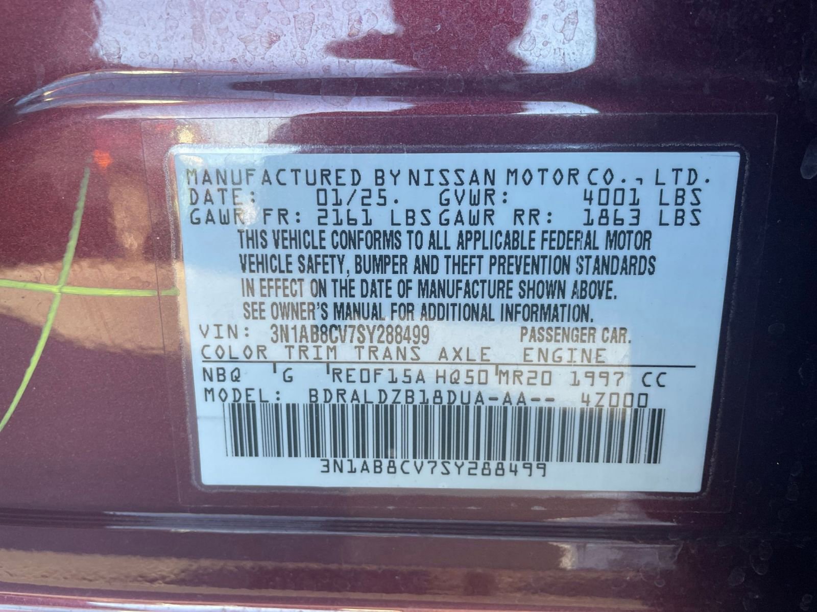 Used 2025 Nissan Sentra SV image 23