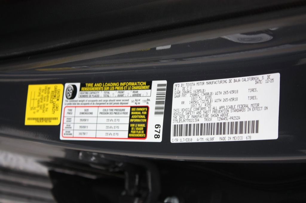 New 2026 Toyota Tacoma Limited image 32