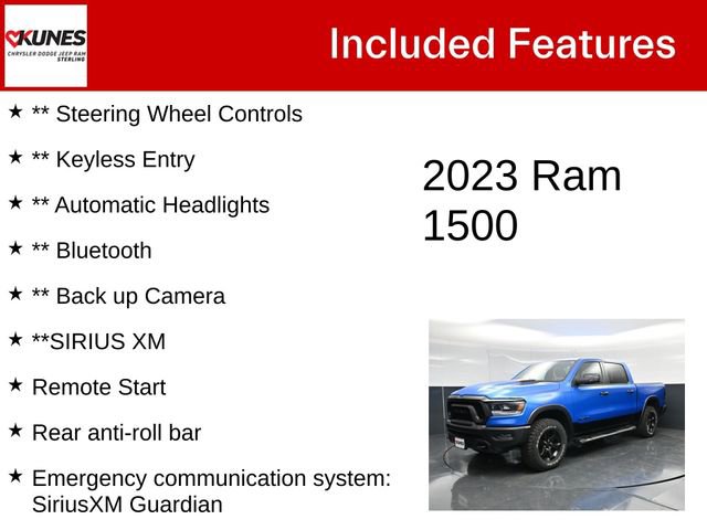 Used 2023 RAM 1500 Rebel w/ Night Edition AWD/4WD image 5