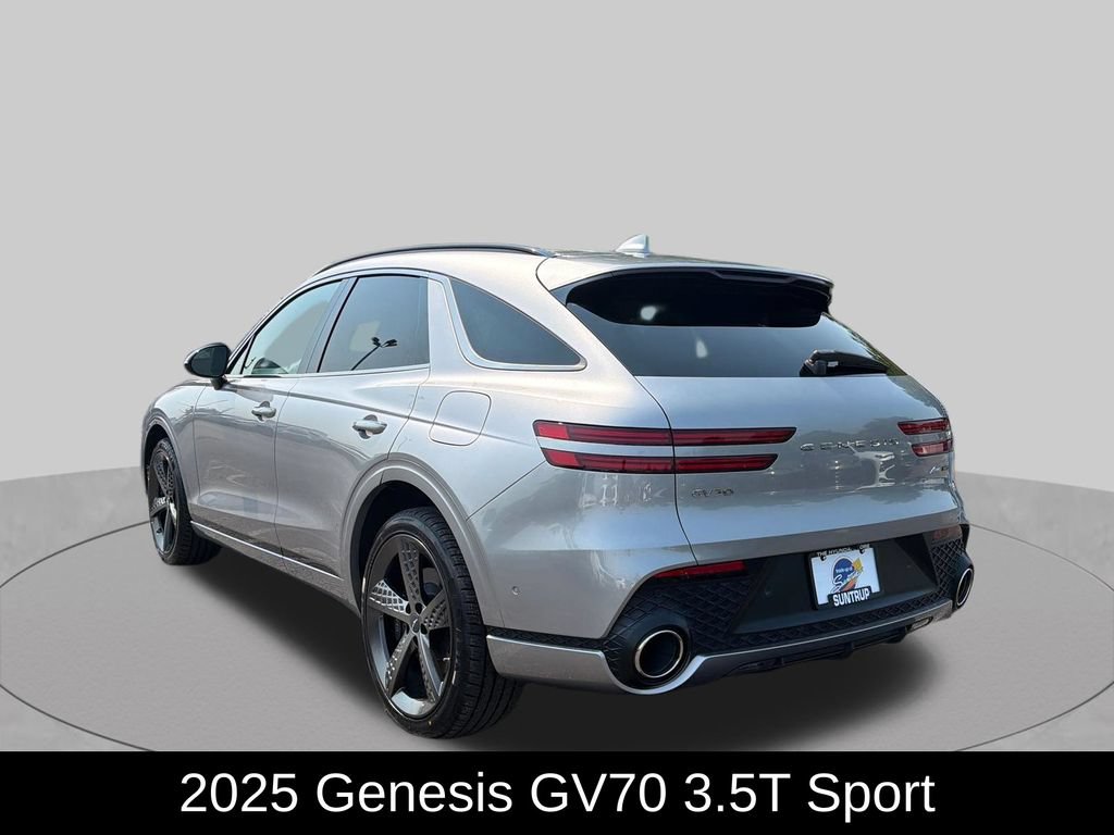 Used 2025 Genesis GV70 3.5T Sport w/ Sport Prestige Package AWD/4WD image 3