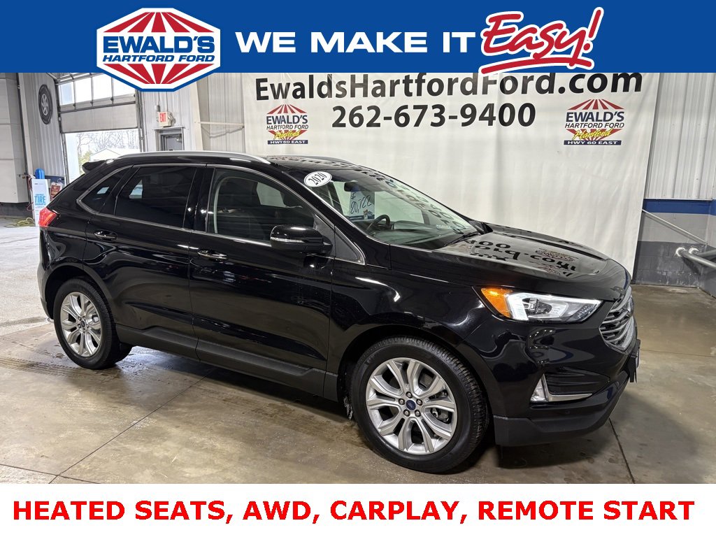 Used 2020 Ford Edge Titanium w/ Class II Trailer Tow Package image 1