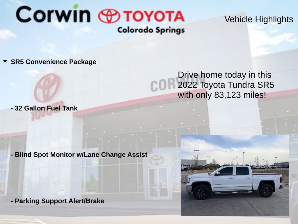 Used 2022 Toyota Tundra SR5 w/ SR5 Convenience Package image 6
