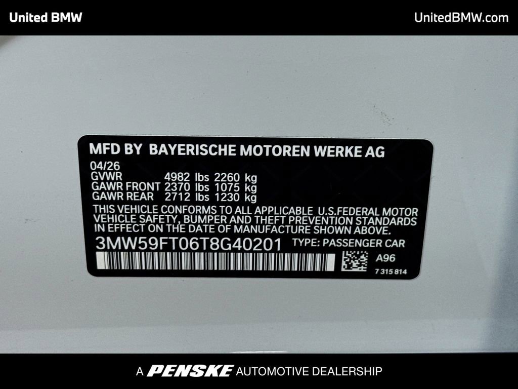 New 2026 BMW M340i w/ Premium Package RWD image 15
