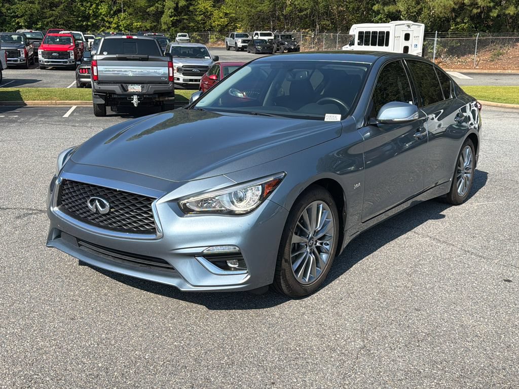 Used 2020 INFINITI Q50 Luxe RWD video 3