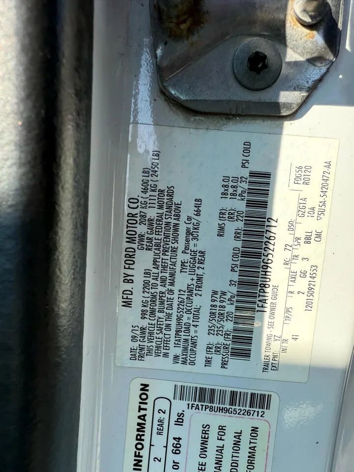 Used 2016 Ford Mustang Premium image 42