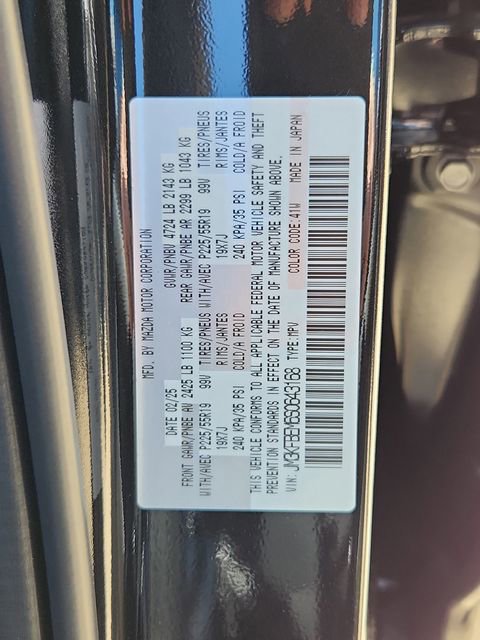 Certified 2025 MAZDA CX-5 AWD 2.5 S w/ Premium Plus Pkg image 28