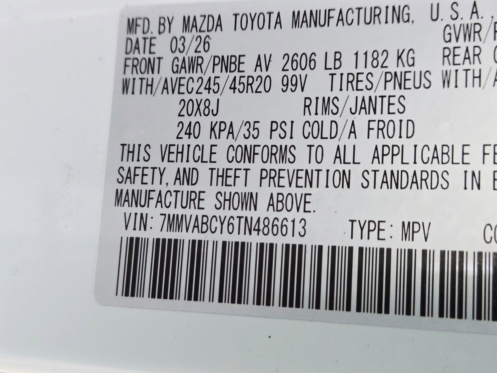 New 2026 MAZDA CX-50 AWD 2.5 S w/ Accent Package image 21