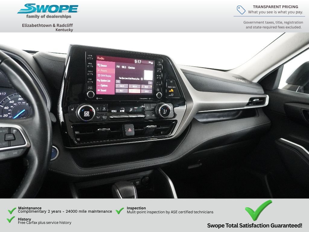 Used 2021 Toyota Highlander XLE AWD/4WD image 20