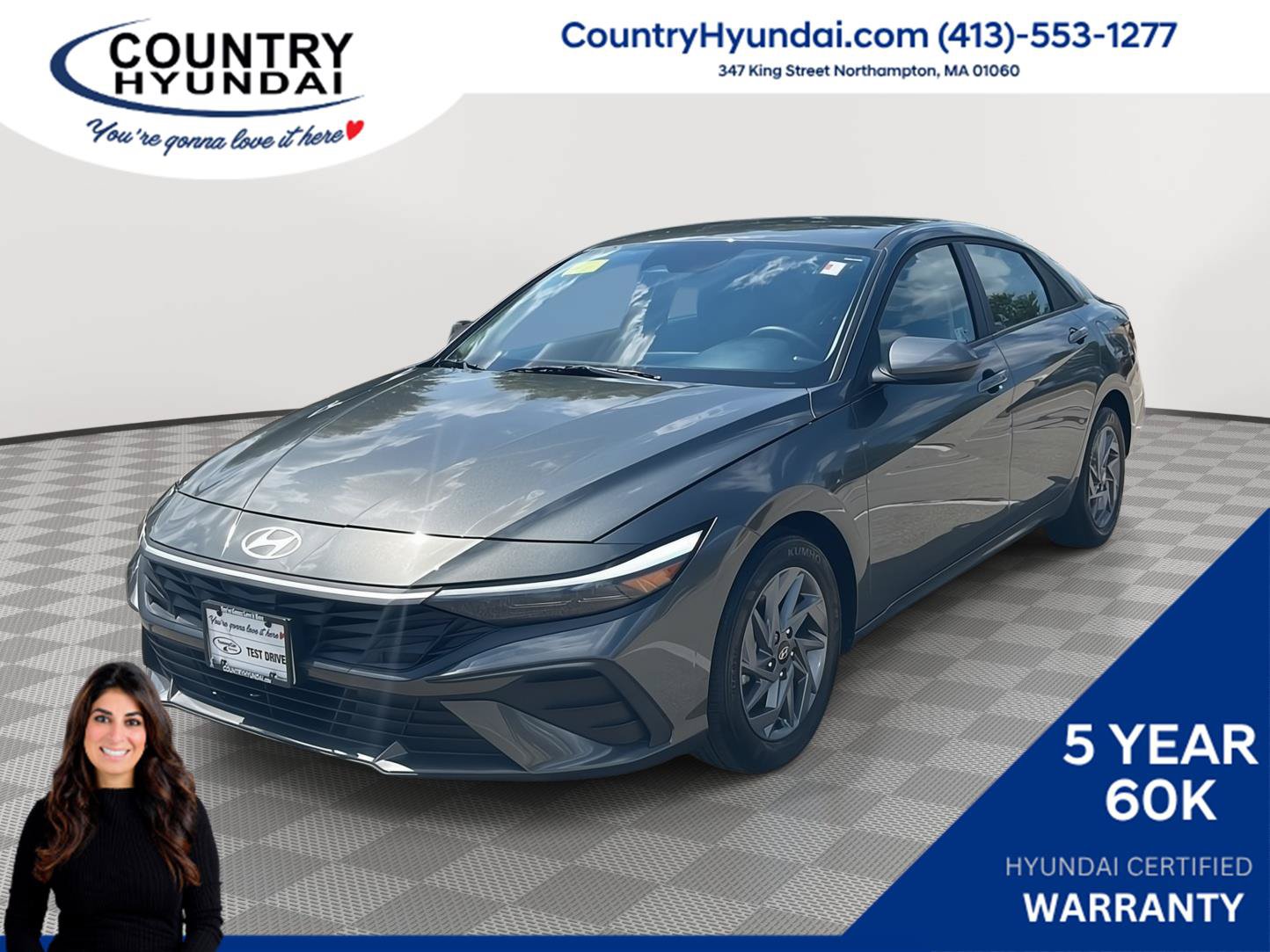 Certified 2024 Hyundai Elantra SEL FWD image 1