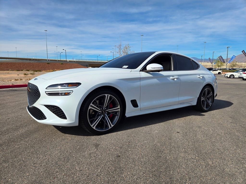 Used 2025 Genesis G70 3.3T Advanced w/ Sport Prestige Package RWD image 2