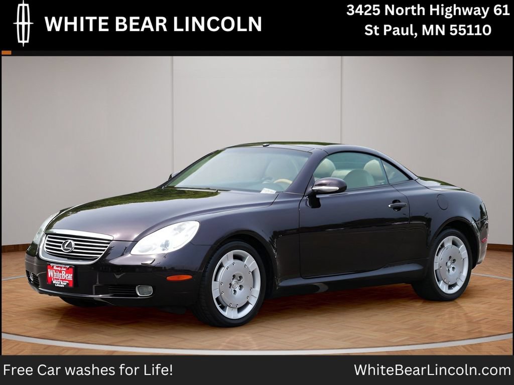 Used 2002 Lexus SC 430 Convertible