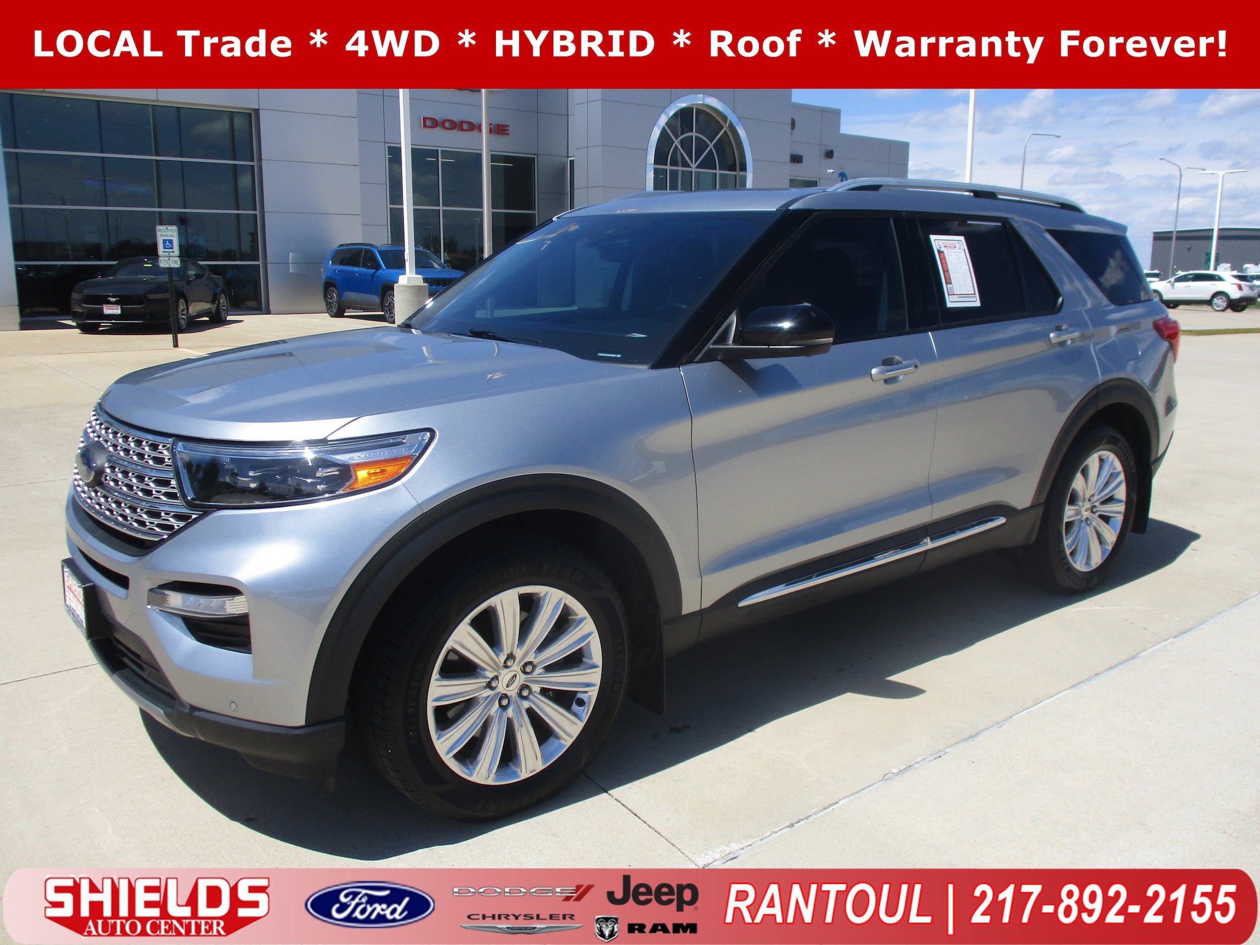 Used 2022 Ford Explorer Limited w/ Hybrid Equipment Group 310A AWD/4WD image 1