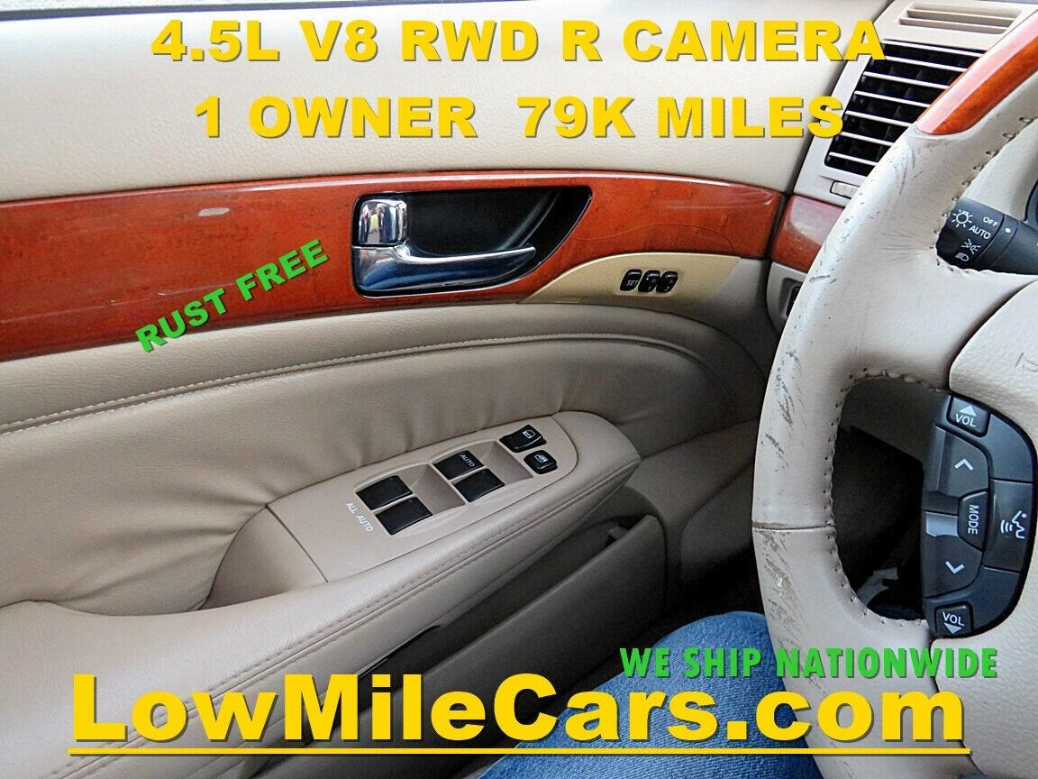 Used 2004 INFINITI Q45 Luxury RWD image 85