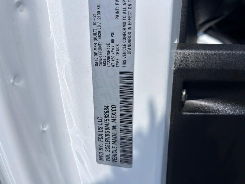 Used 2021 RAM ProMaster 1500 image 24