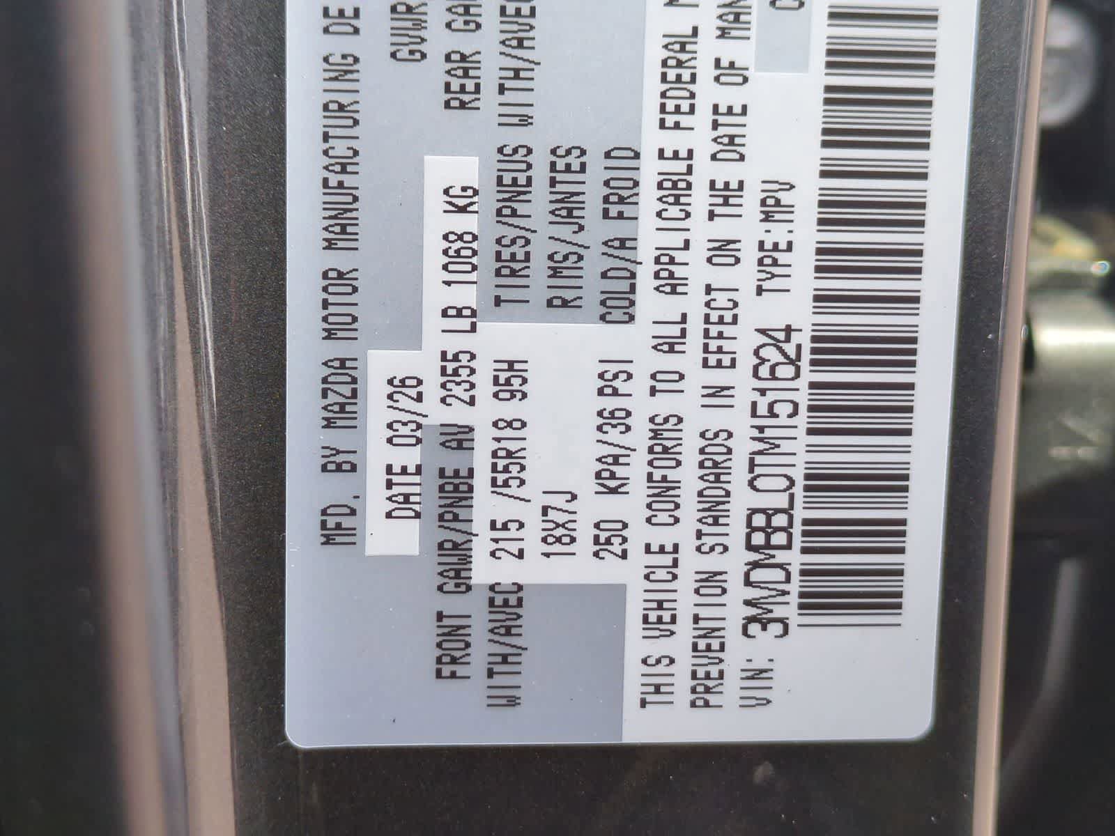 New 2026 MAZDA CX-30 AWD 2.5 S w/ Select Sport Pkg image 34