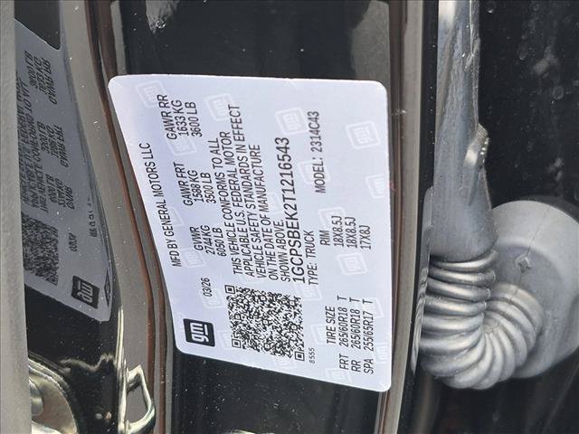 Used 2026 Chevrolet Colorado W/T w/ WT Custom Package RWD image 22