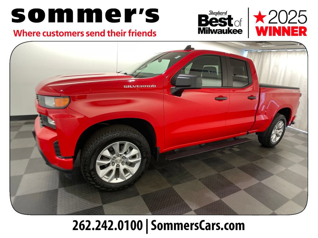 Used 2019 Chevrolet Silverado 1500 Custom w/ Custom Value Package AWD/4WD image 7