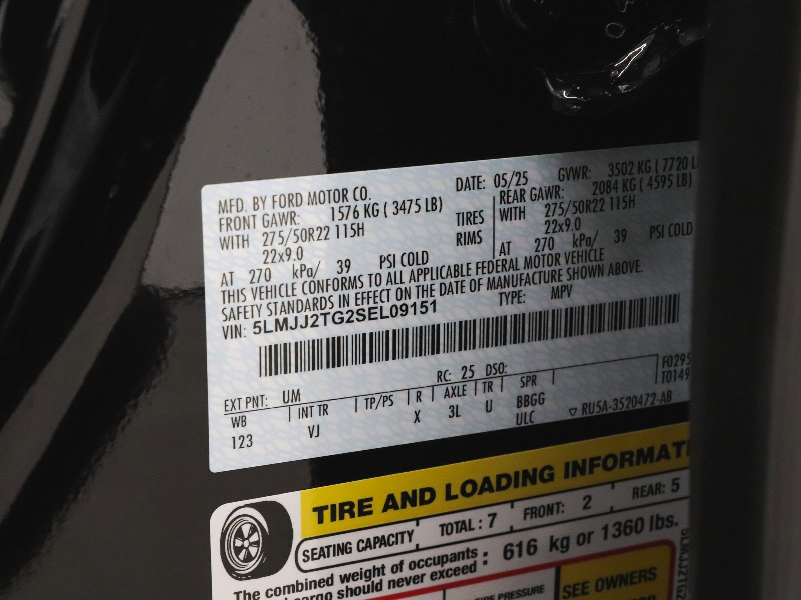 Used 2025 Lincoln Navigator Black Label image 7