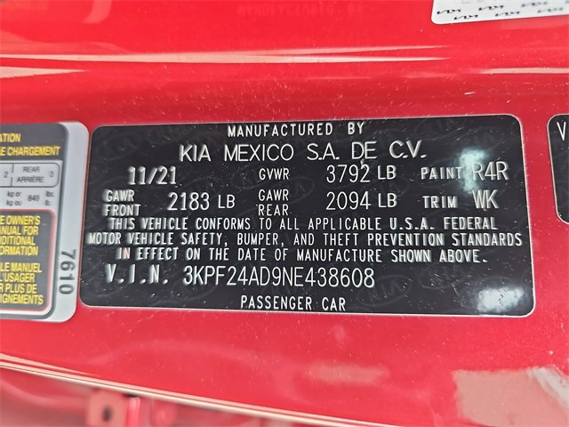 Used 2022 Kia Forte LXS image 32