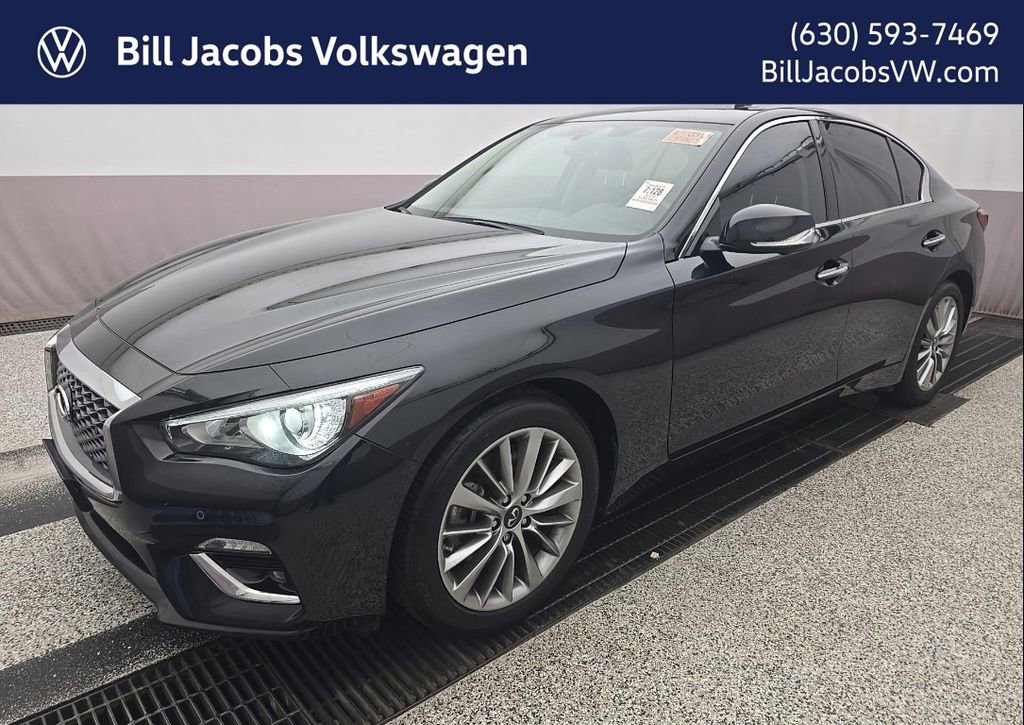 Used 2024 INFINITI Q50 Luxe AWD/4WD image 1