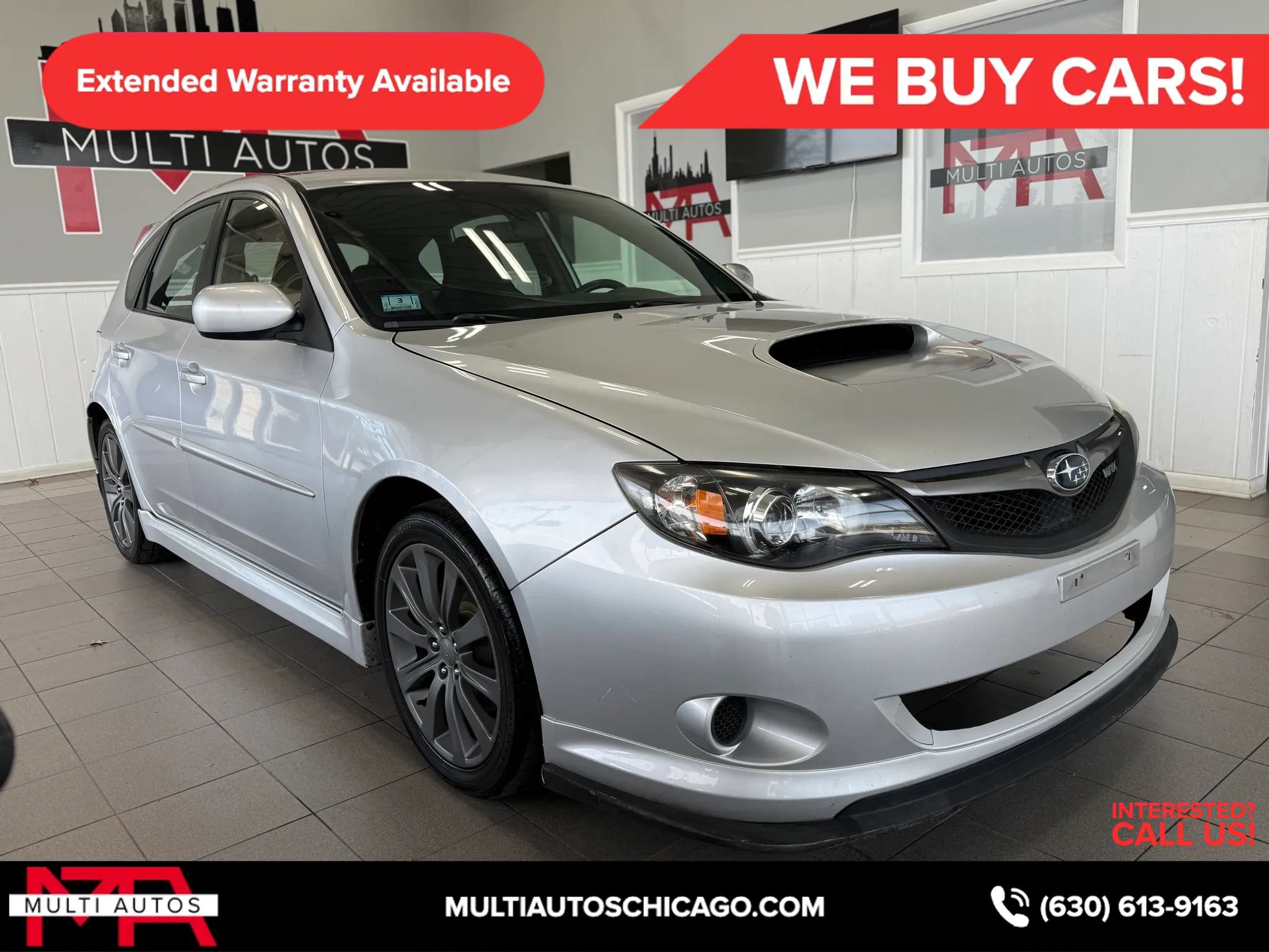Used 2009 Subaru Impreza WRX Hatchback AWD/4WD image 4