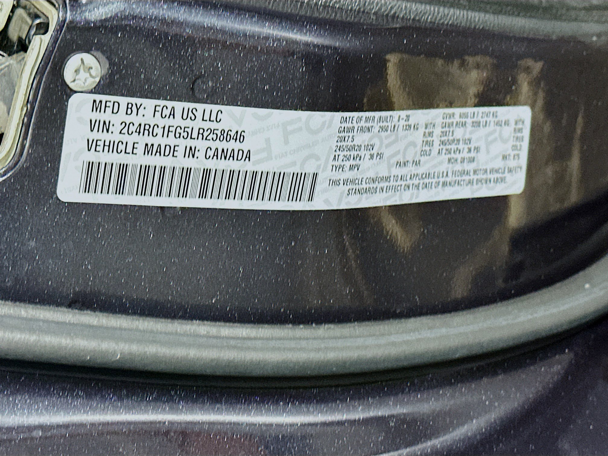 Used 2020 Chrysler Pacifica Touring w/ S Appearance Package FWD image 12