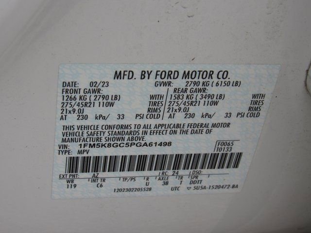 Used 2023 Ford Explorer ST w/ Equipment Group 401A AWD/4WD image 16