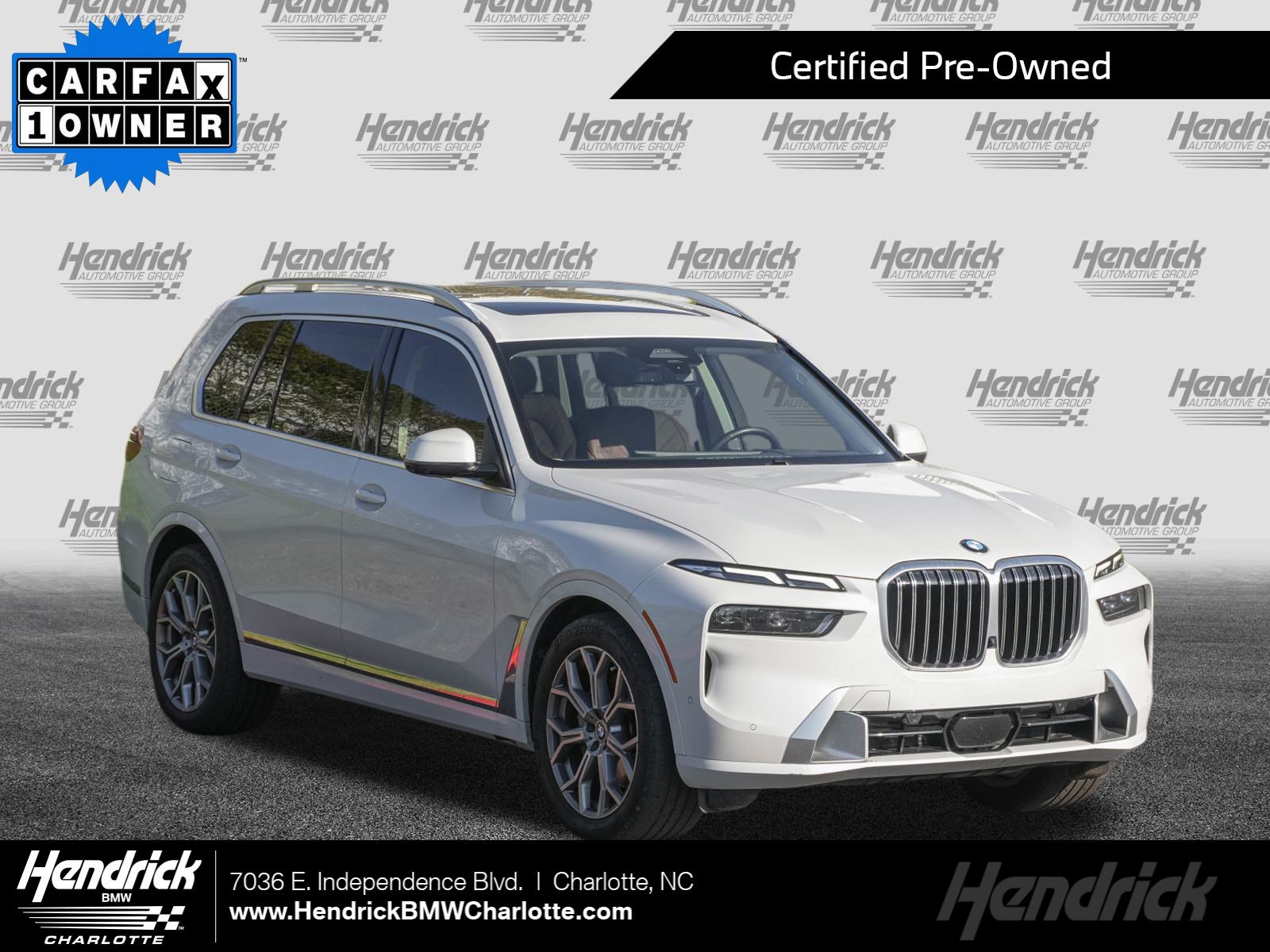 Certified 2024 BMW X7 xDrive40i w/ Premium Package