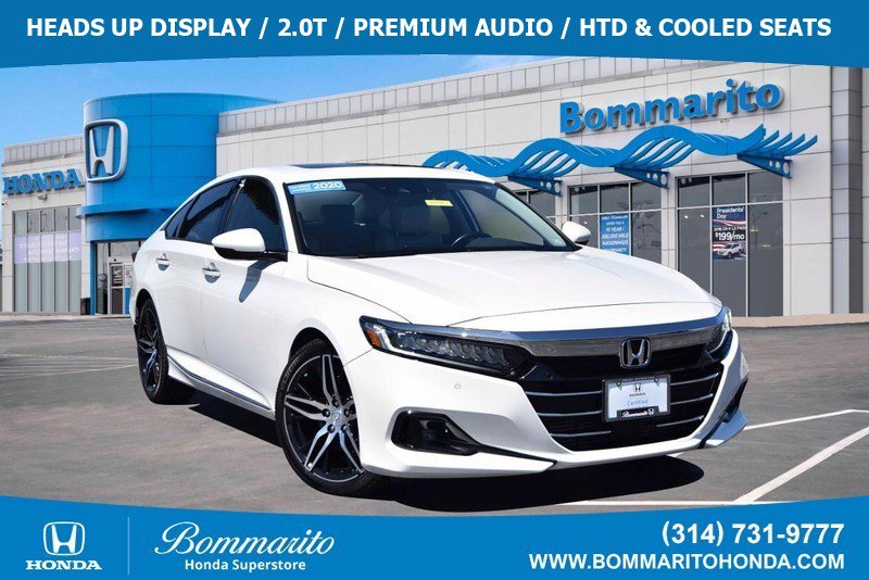 Certified 2021 Honda Accord Touring