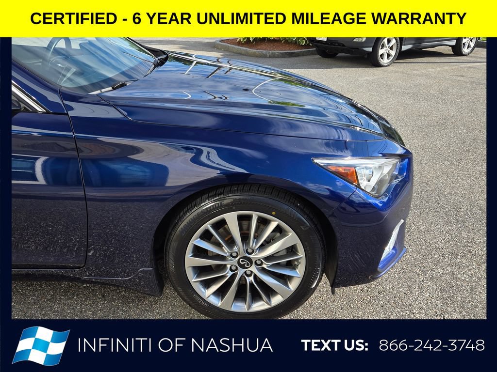 Certified 2023 INFINITI Q50 Luxe w/ Cargo Package AWD/4WD image 14