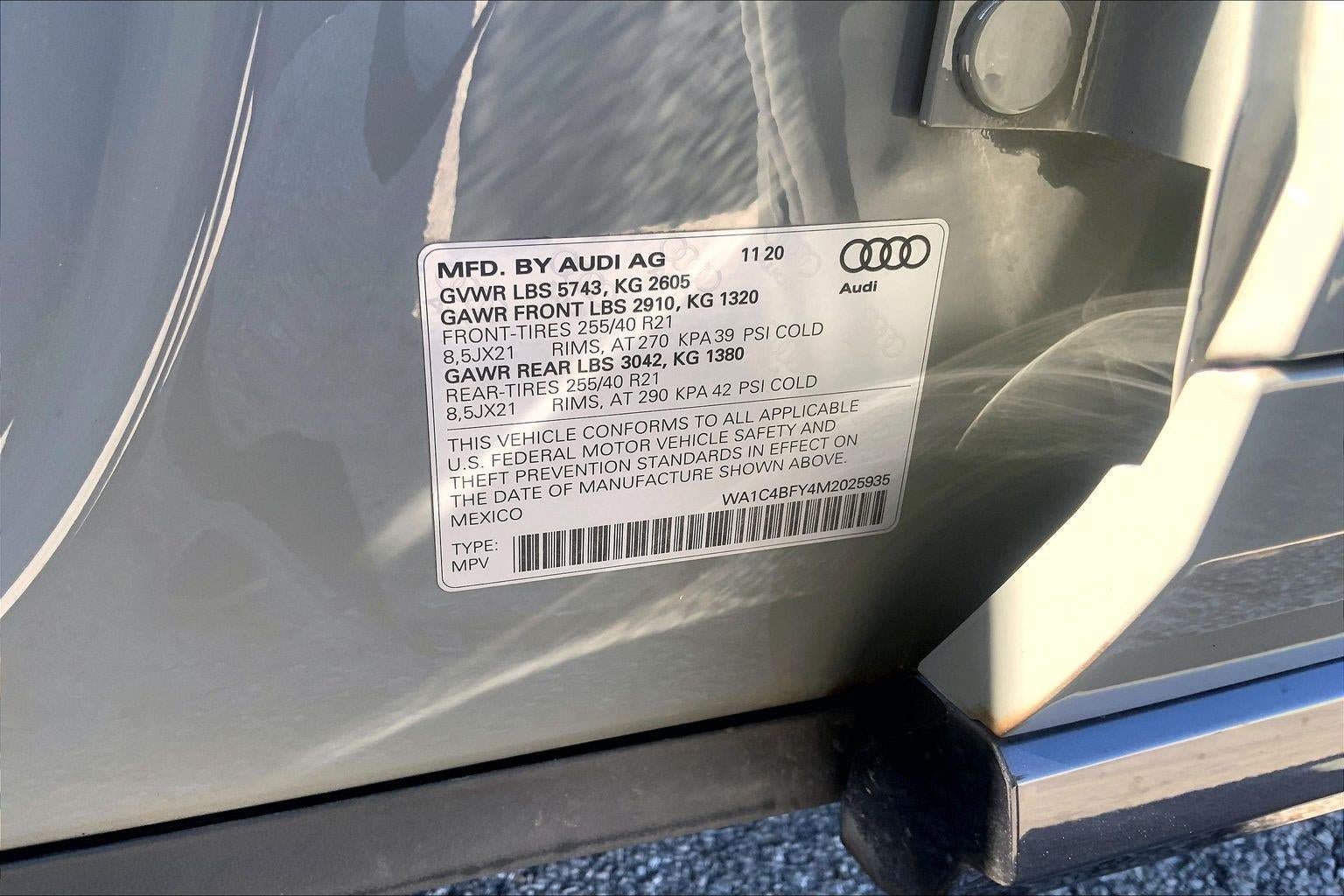 Used 2021 Audi SQ5 Prestige w/ Prestige Package AWD/4WD image 33