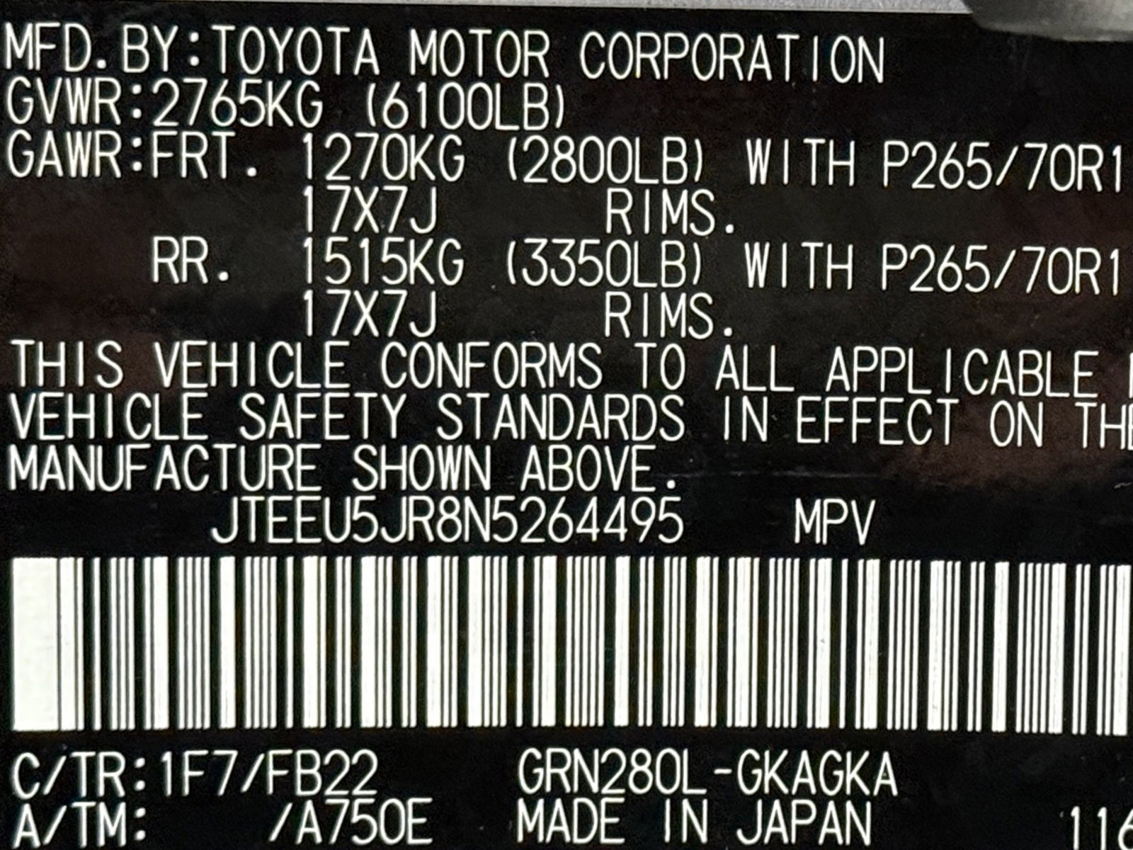 Used 2022 Toyota 4Runner SR5 image 52