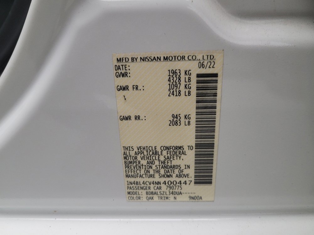 Used 2022 Nissan Altima 2.5 SR image 33