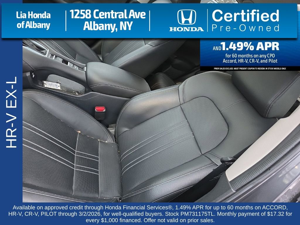 Certified 2023 Honda HR-V EX-L image 10