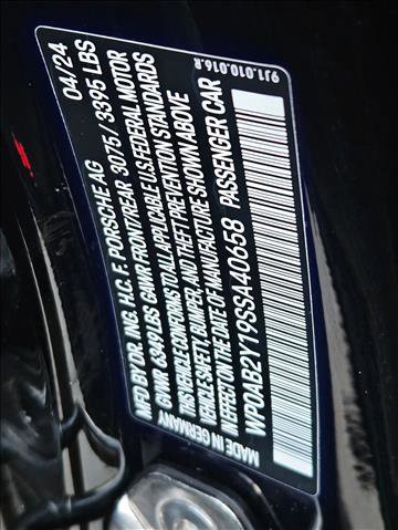 Used 2025 Porsche Taycan 4S image 24