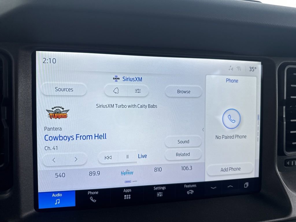 New 2025 Ford Bronco 4-Door image 22