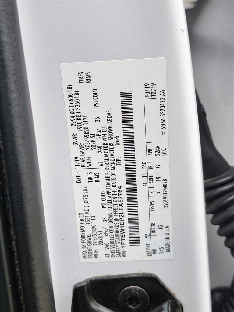 Used 2020 Ford F150 XL w/ Equipment Group 101A Mid image 29