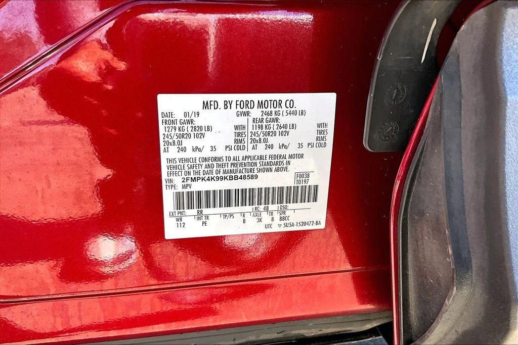 Used 2019 Ford Edge Titanium w/ Equipment Group 301A image 35